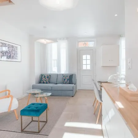 Lägenhet Bright House Center 4 To 6 People Étaples